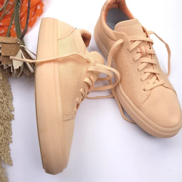 Rothy's Peach Sneakers Womens 9.5m - Picture 9 of 9